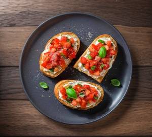 Bruschetta Garlic Bread [6 Slices]
