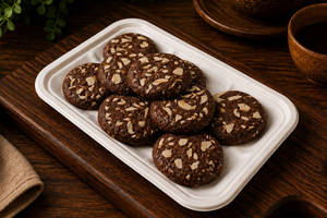 Greek Chocolate Almond Cookies (250gm)
