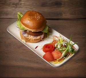 Chicken And Cheese Burger