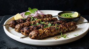 Mutton Seekh Kebab