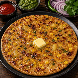 Aloo Corn Paratha