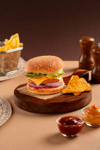 Crunchy Cheese Burger