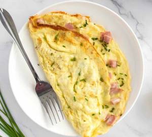 Plain Egg Omelet (1 Egg)