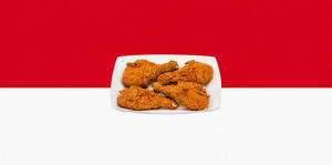 4 Krunchy Chicken Legs
