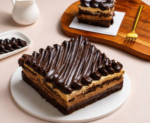 Hazelnut Mocha Opera Cake