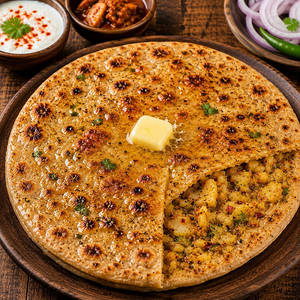 Aloo Achari Paratha