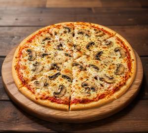 Cheese Mushroom Pizza 7 Inch