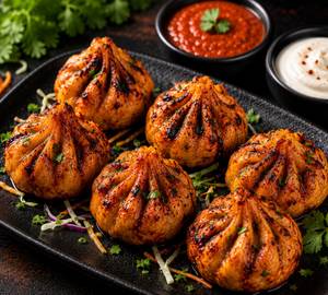 Veg Tandoori Momos [6 Pieces]