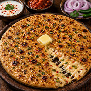 Cheese Chilli Paratha