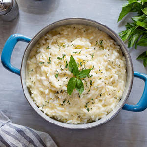 Cheesey Alfredo Khichdi