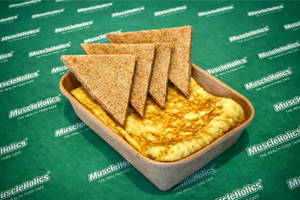 Mushroom And Spinach Omelette