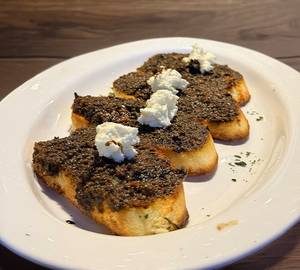 Olive Tapenade Bruschetta - 4 Nos