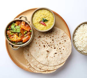 Dal Fry With Mix Veg