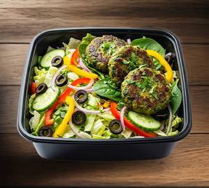 Hara Bhara Kebab Salad