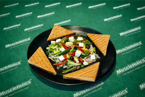 Toast With Paneer And Veggies