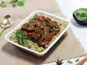 Mushroom Donne Biryani