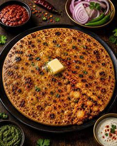 Aloo Schezwan Paratha