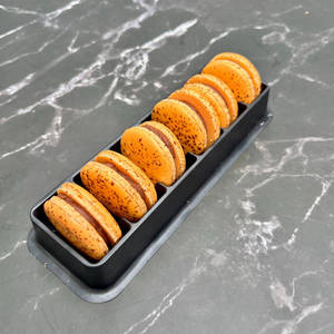 Chocolate Orange Macaron [1 piece]