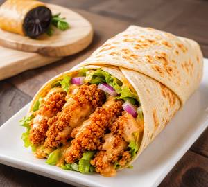 Zinger chicken wrap