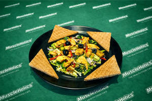 Toast With Chicken And Veggies