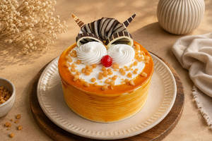 Butterscotch Crunch Cake [500 Grams]