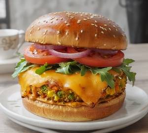 Veg Cheese Burger