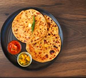 2 aloo paratha