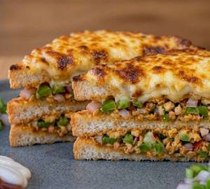 Triple Layer Cheese Sandwich