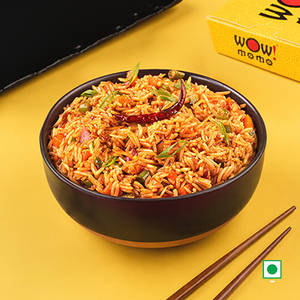 Veggie Rice in Chilli Garlic Sauce