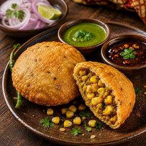 Corn Kachori 2 Pcs