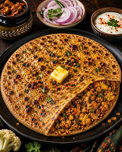 Gobhi Achari Paratha