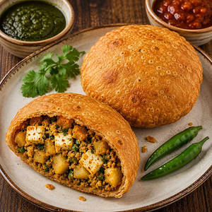 Aloo Paneer Kachori 2pcs