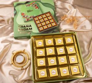Sugar Free Chana Badam Bite Box (16 Pcs )