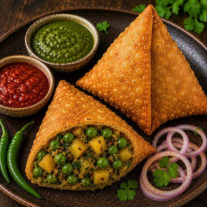 Matar Samosa 2pcs