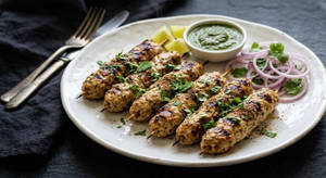 Chicken Reshami Kebab