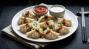 Afgani Chicken Momos