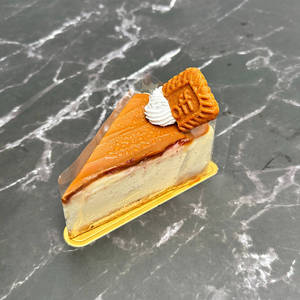 Lotus Biscoff Baked Cheesecake