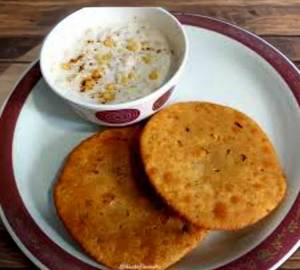 Combo chana dal puri kheer [1 plate]