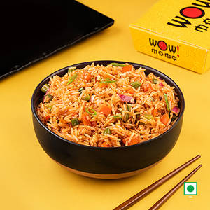 Veggie Rice in Hot Garlic Sauce