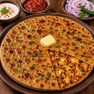Gobhi Schezwan Paratha