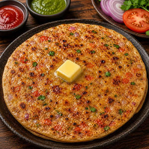Pyaz Tamatar Paratha