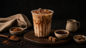 Iced Brown Sugar Latte