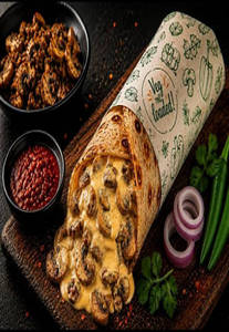 Mushroom Cheese  Roll