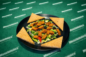 Toast With Mutton And Veggies