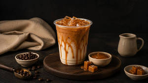 Iced Caramel Latte