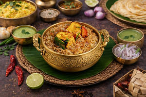 Char Grilled Paneer Biryani