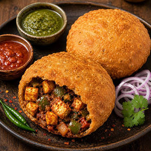 Paneer Chilli Kachori 2pcs