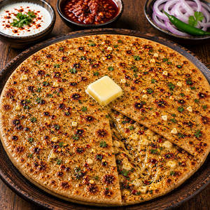 Garlic Chilli Paratha