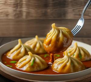 Soya Gravy Momos