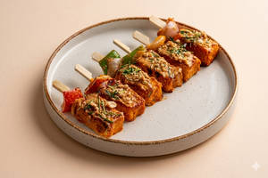 Cottage Cheese & Pepper Satay